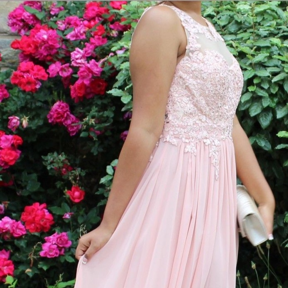 Pink Prom Dress - Picture 2 of 3